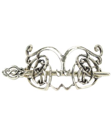 Uonlytech 2 pieces vintage hair clips Celtic hair clips bronze retro hair clips hair jewelry for women and girls outdoor trips
