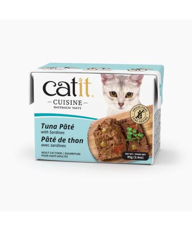 Catit Cuisine Tuna P t with Sardines 95 g Cat Food Wet Cat Food Cat Food Wet Nourriture Pour Chat Cat Wet Food Chat Kitten Food Kitten Wet Food Canned Cat Food Nourriture Chat