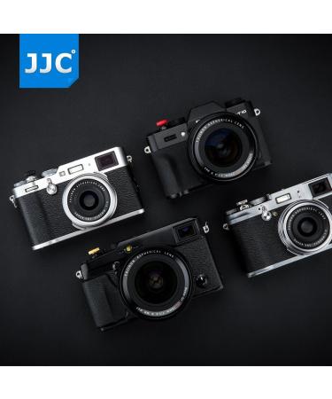 JJC Soft Shutter Release Button Cap for Fujifilm X-T30 II X-T20 X-T10 X-E4 X-T4 X-T3 X-T2 X-Pro3 X-Pro2 X100V X100F X100T, Sony RX10 IV III RX1RII RX1R, Black+Red - (Pack of 2) - Buy Online on GoSupps.com