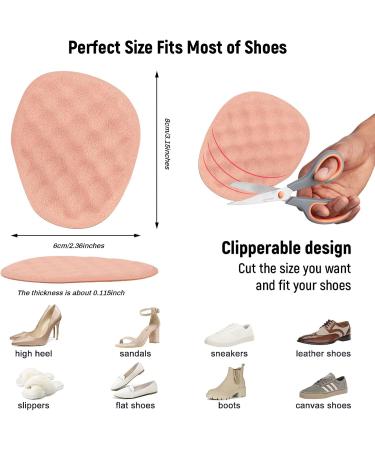 Riootlnm Anti-Slip Ball of Foot Cushions | Metatarsal Pads for Foot Pain Relief | Comfort for High Heels & Loose Shoes | Ideal for Blisters & Heel Grips - Buy Online on GoSupps.com
