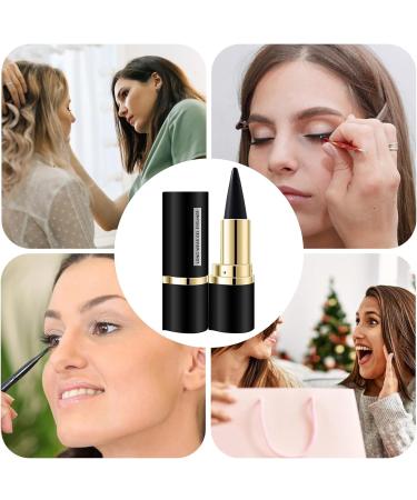 Eyeliner Gel Eye Pencil - Matte Black Gel Pen Long-Lasting Waterproof Daytime Makeup for Women & Girls - Buy Online on GoSupps.com