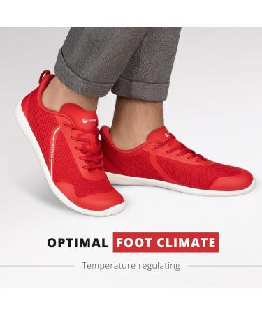 Giesswein Barefoot Men: Merino Wool Trail Shoes Outdoor Sneakers for Men - Size 40 EU Arctic White - Buy Online on GoSupps.com