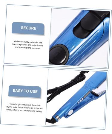 NULYLU 1 Set Curling Wand Abs Hair Straightener Copper Rubber Ceramics Hair Straightener Curler - Buy Online on GoSupps.com