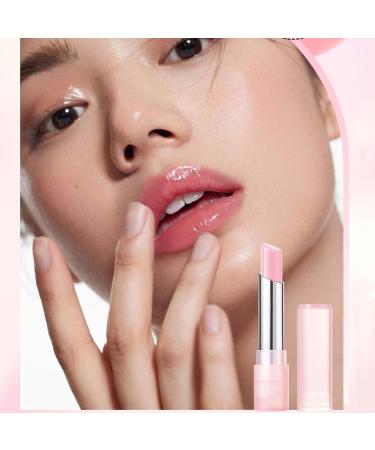 Color Changing Lip Balm Shimmer Lip Glow Balm Hydrating Temperature Color Change Lip Gloss Lip Balm Long-Lasting Lip Balm Tinted for Lip Care (Pink) - Buy Online on GoSupps.com