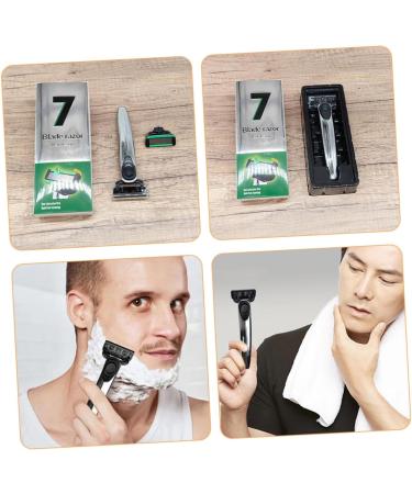 Professional Men's Razor Set | Metal Handle Double-Edged Razor Plane - Premium Quality & Smooth Shave - Buy Online on GoSupps.com