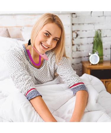 Anulely Halskrause | Collar Extensor & Posture Correction for Forward Head Posture | Neck Support for Workers & Students - Rosa - Buy Online on GoSupps.com