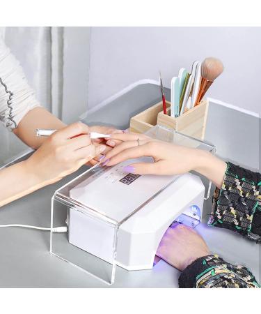 Nail Rest Pillow Non-Slip Comfortable Nail Art Hand Pillow Wrist Arm Cushion for Beauty Glossy Surface L Large Glossy Surface - Buy Online on GoSupps.com