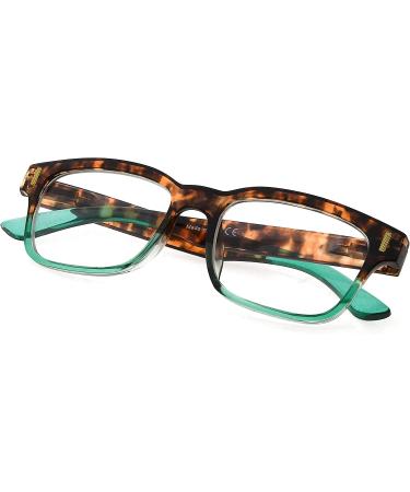 Reducblu Stylish Women's Reading Glasses - Clear Lens 5 Pairs Mix 2.25 Diopters | Spring Hinge Eyewear - Buy Online on GoSupps.com