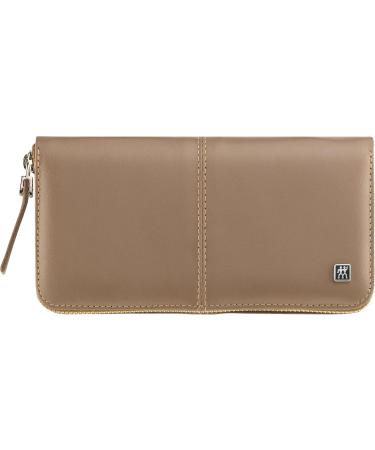 ZWILLING 5 Piece Manicure Set Cowhide Leather with Zip Premium Taupe 5-Teilig - Buy Online on GoSupps.com