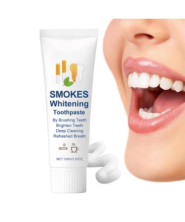 JINGLING Toothpaste for adults 100 g refreshing cleaning paste for deep cleaning against bad breath and prevention of tooth discoloration