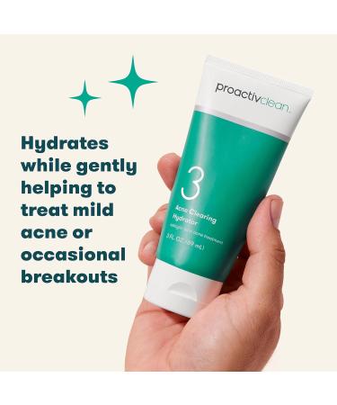 Proactiv Clean Acne Clearing Hydrator - Gentle Daily Moisturizer with Salicylic Acid for All Skin Types - 3oz Acne Treatment Lotion with Hyaluronic Acid & Vitamin E - Buy Online on GoSupps.com