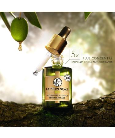 La Proven ale Bio L Extrait de Jouvence Anti-Aging Serum Hyaluronic Acid and Oil For All Skin Types Even the Most Sensitive - 30 ml (Packaging May Vary) - Buy Online on GoSupps.com