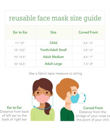 Reusable Aqua Face Mask for Adults - Medium Size | International Shipping Available - Buy Online on GoSupps.com