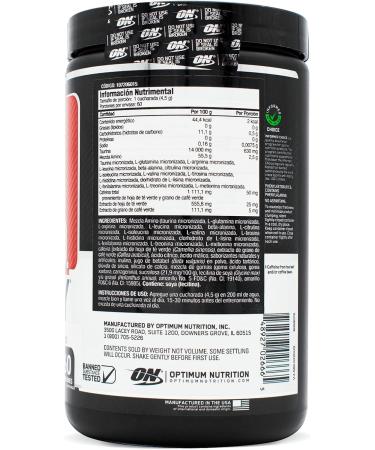 OPTIMUM NUTRITION ESSENTIAL AMINO ENERGY Fruit Fusion 30 Servings - Buy Online on GoSupps.com