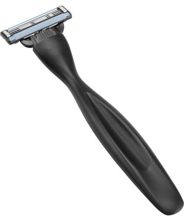 Twilding Men's Razor - Premium Stainless Steel for Perfect Wet Shave with Mach3 Blade - Black - 1 Pack - Buy Online on GoSupps.com