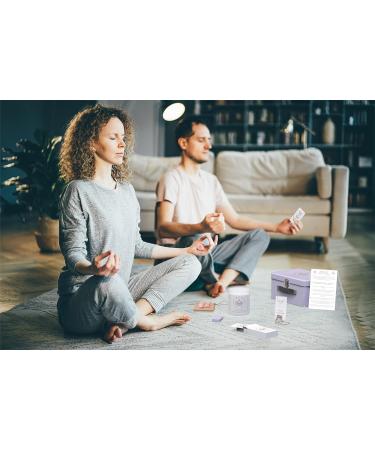 Manifestation Kit Meditation Accessories  Spiritual Room dcor  White Sage Candle 36 pc Positive Affirmations Cards Healing Stones for Meditation/Spiritual Healing/Smudging - Buy Online on GoSupps.com