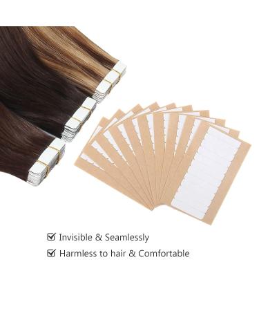 Double Sided Tape Replacement for Tape In Hair Extensions - 120 Pieces, No Residue - Pack of 1 - Buy Online on GoSupps.com