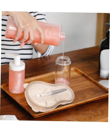 Housoutil 3 Sets Bowl Brush Diy Tools Scraper Tool Facial Mud Brush Facial Bowls Silicone Mixing Bowl Makeup Gadgets Bowl Diy Bowl Self Made Spoon Pp - Buy Online on GoSupps.com