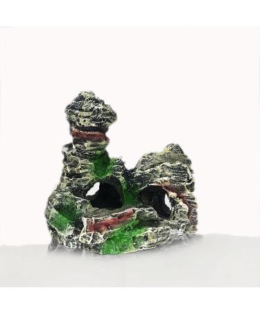 Movoja Aquarium Decoration - Mountain Landscape 2 - for fresh and salt water - Mountains Rocks Stones Steep Mountains Dolomites Aquaristics