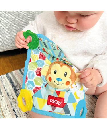 Nuby Teething Blankie - Assorted Styles | Soothing Teether for Babies - Buy Online on GoSupps.com