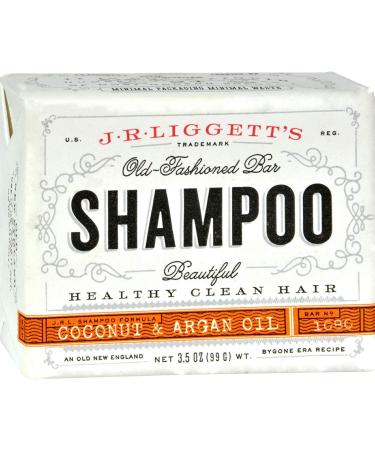 J.R. LIGGETT'S SHAMP BAR COCONUT&ARGAN 4 pk