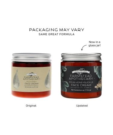 Farmstead Apothecary Fig & Honey Face Cream 4 oz | Nourishing Formula - Buy Online on GoSupps.com