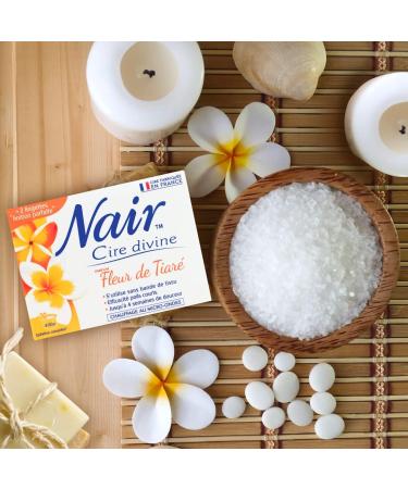 Nair Divine Wax with Tiar Flower - Long-Lasting Professional Hair Removal for Short Hair - 400g International Shipping - Buy Online on GoSupps.com