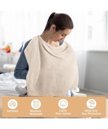 Buy Still Towel for Breastfeeding - Soft Breathable Cotton Nursing Cover 75x95cm | Perfect for Active Moms - Buy Online on GoSupps.com