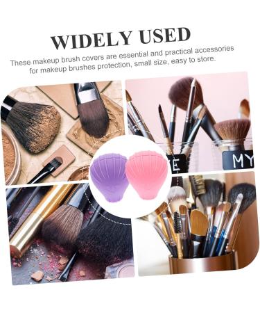 DOITOOL 30 Pcs Makeup Brush Dust Cover Travel Eye Shadow Brush Protection 4.5x4cmx5pcs As Shownx5pcs - Buy Online on GoSupps.com