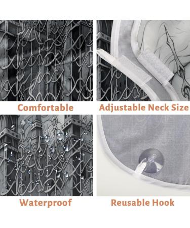 Cityscape Beard Bib Apron - Men's Beard Hair Catcher with Suction Cups | Perfect Gifts for Dad on Father's Day & Anniversaries - Buy Online on GoSupps.com