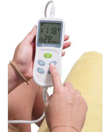 Chattanooga TheraTherm Digital Moist Heating Pad - Standard Size 14 x 27 with Lumintrail Drawstring Bag for Temporary Pain Relief - Buy Online on GoSupps.com