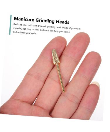 HAPINARY Nail Polisher Electrical Tools Nail Gel Cuticle Drill Bits Nail File Head Nails Drill Bits Polishing Head Nail Grinder Replacement Nail Polishing Bits Nail Beauty Tools Plastic - Buy Online on GoSupps.com