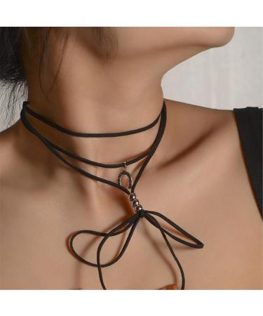 OralGos Stylish U-shaped Multi-Band Necklace - Personalized Chain Ornament for Women & Girls | Trendy Jewelry Gift - Buy Online on GoSupps.com