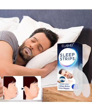 Snoring Solution: Lip Patch to Correct Nasal Breathing, Promote Sleep & Skin Care - White - Buy Online on GoSupps.com