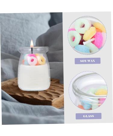 FRCOLOR Exquisite Scented Candle - Aroma Candle Cup Pillar Candle & Wax Melts with Fake Roses | Stylish Home Decor - Buy Online on GoSupps.com