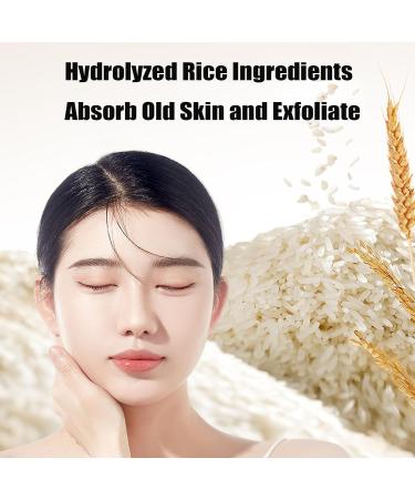 Exfoliante De Arroz Exfoliante De Arroz para El Cuerpo Exfoliante De Arroz para Aclarar La Piel Rice Plant Extract Exfoliating Gel (2Pcs) - Buy Online on GoSupps.com