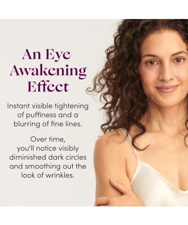 Womaness Eye Opener Cream - Menopause Support for Puffiness & Dark Circles | Vegan Hyaluronic Acid & Bakuchiol Retinol Alternative (15ml) - Buy Online on GoSupps.com