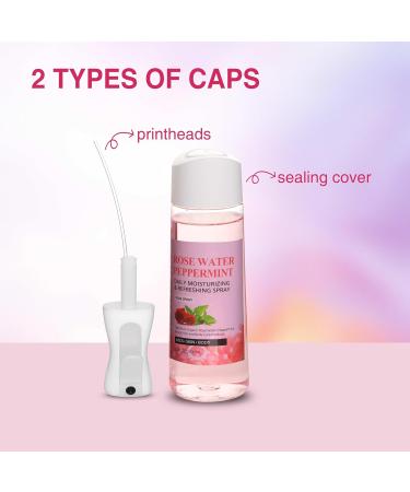 Rose Water and Peppermint Hair Scalp Moisturizing Spray with Castor Oil - For Natural Loc Care and Dreadlock Maintenance (10 oz) 10 Fl Oz (Pack of 1) - Buy Online on GoSupps.com