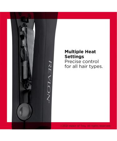 Revlon Smooth & Straight 1.5 Ceramic Flat Iron for Fast, Smooth Styles - Buy Online on GoSupps.com