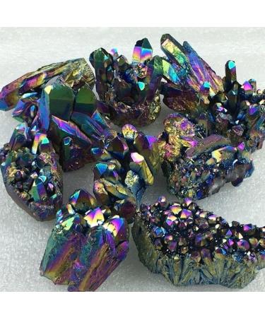 Stone Crafts 30g Quartz Crystal Titanium Cluster VUG Specimen Reiki Home Decor ERBRA - Buy Online on GoSupps.com