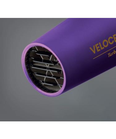 Diva Pro Styling Veloce 3800 Pro Dryer Purple - Powerful 2200W Hairdryer with Ionic Conditioning - Buy Online on GoSupps.com