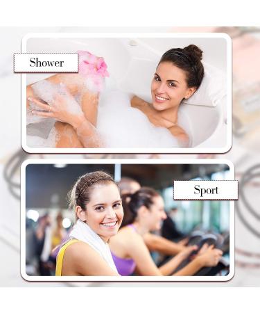 6-Piece Double Row Plastic Headband Set for Women and Girls - Non-Slip Hair Hoop Accessory in 5 Colors - Buy Online on GoSupps.com