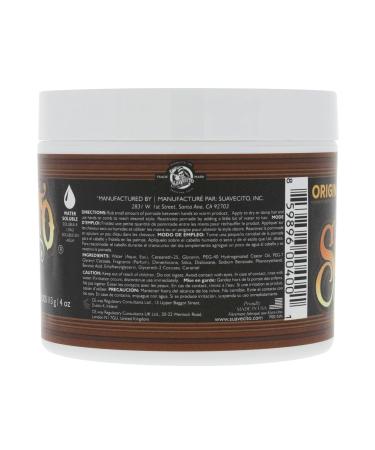 Suavecito Pomade Original Hold 4 oz | 3 Pack - Medium Hold Hair Pomade for Men - Water Based Flake Free Easy Wash Out - All Day Hold for All Hairstyles - Buy Online on GoSupps.com
