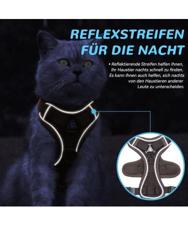 Adjustable Cat Dishes Set - Ergonomic Feeding for Cats & Kittens | Soft Durable Brown (M) - Buy Online on GoSupps.com