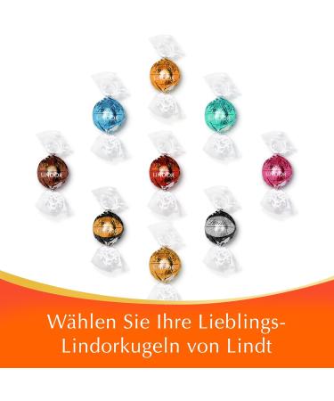 Buy Lindt Lindor Chocolate Balls Blood Orange 1kg | Resealable Large Pack | 80 Delicate Melting Chocolates | Perfect Gift - Buy Online on GoSupps.com