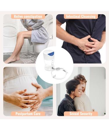 Buy Automatic Enema Bucket Kit - Electric Colon Cleansing Set | Organic Coffee Enema for Effective Detox - Buy Online on GoSupps.com