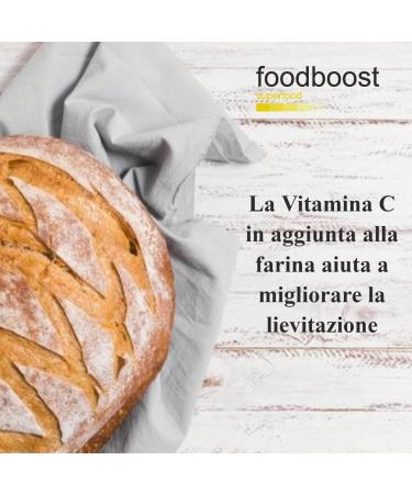  foodboost 100% Pure Vitamin C Powder 1 kg - foodboost - no additives preservatives or sweeteners. For collagen and immune support. - Buy Online on GoSupps.com