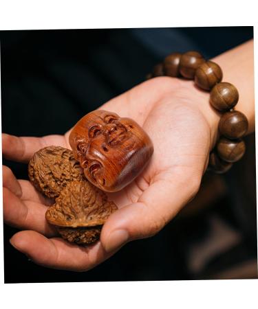 Buy Healeeved 2nd Hand Solid Wood Feng Shui Chinese Health Balls - Comforting Hand Massage Balls for Relaxation & Sport - Buy Online on GoSupps.com