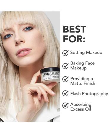 Buy Dermablend Loose Setting Powder - Translucent Face Powder for All Skin Tones | International Shipping - Buy Online on GoSupps.com