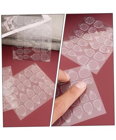 SHERCHPRY 20 Sheets Transparent Double Nail Tabs Waterproof Invisible Nail Stickers Self-Adhesive Manicure for Home Professional Use - Buy Online on GoSupps.com